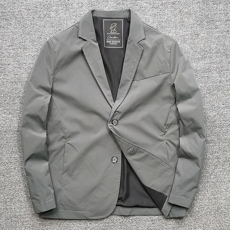 High - end line Yahoo gentleman spring thin waterproof casual suit business repair suit for a single west coat