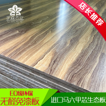 17mm ecological board paint-free board solid wood Malacca core block furniture cabinet double-sided E0 Special