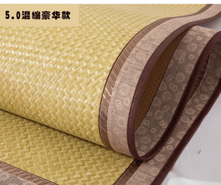 Handmade tre nước mat tre dệt vintage mat 1.8 tuổi 篾 舒 席 席 tinh khiết đầu màu xanh lá cây tre mat mat cũ