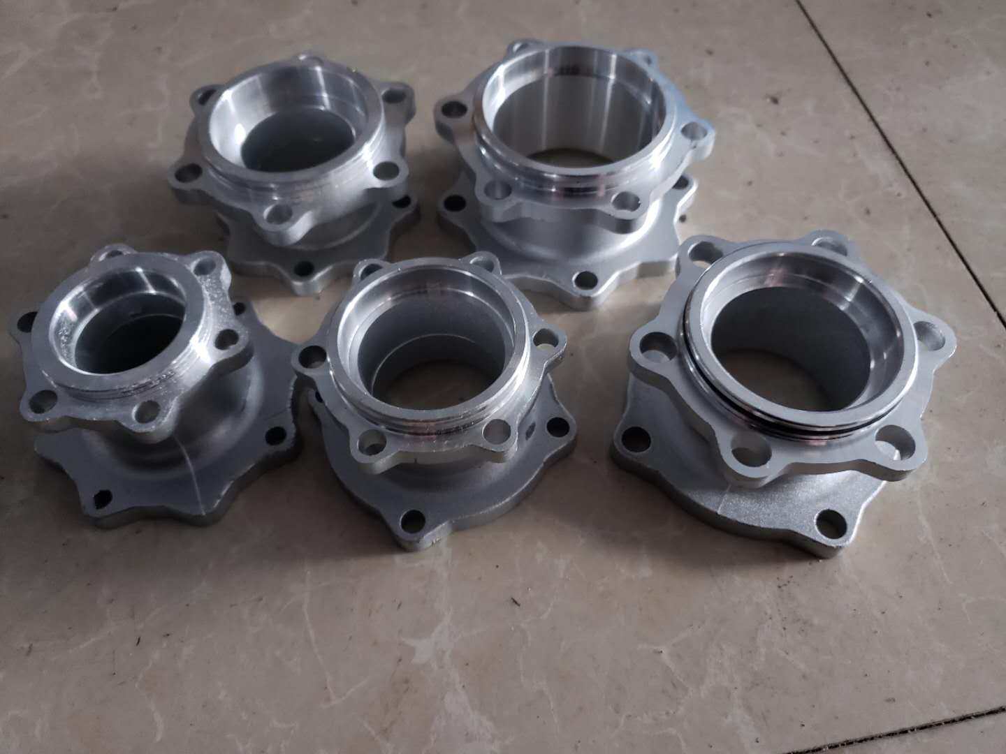 NMRV worm gear and worm double cascade reducer RV RV worm and worm two-stage combination connection flange accessories