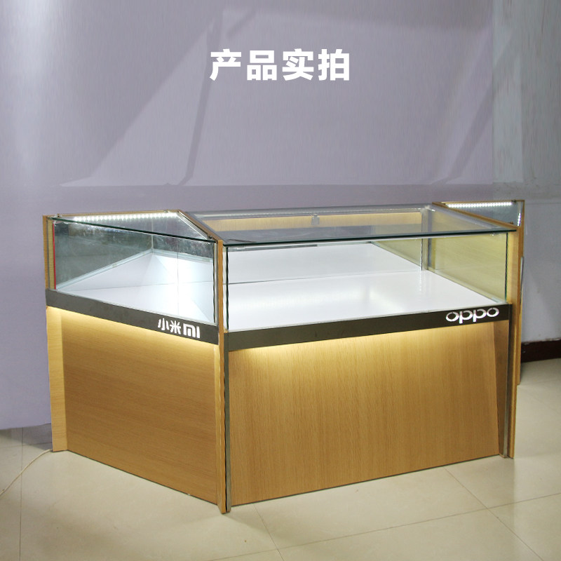 Wood Printed Oppon Mobile Phone Display Cabinet Oppo Mobile Phone Cabinet Manufacturers Direct Sales Wooden Display Cabinet Display Cabinet
