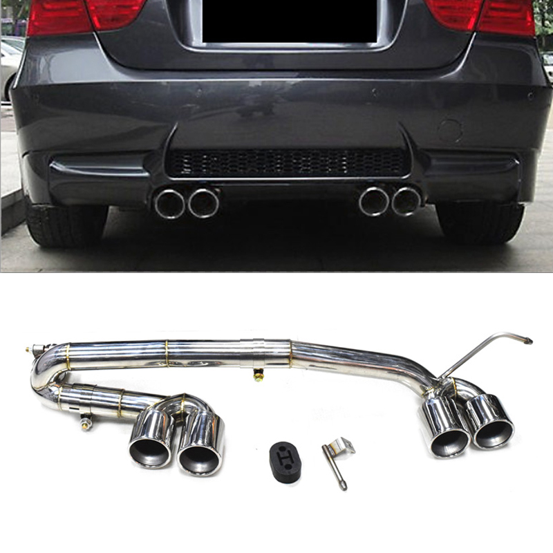 Suitable for BMWE90E92E93 exhaust pipe retrofit 330I325i320 change MTM3M4 four out of carbon fiber tailpipe