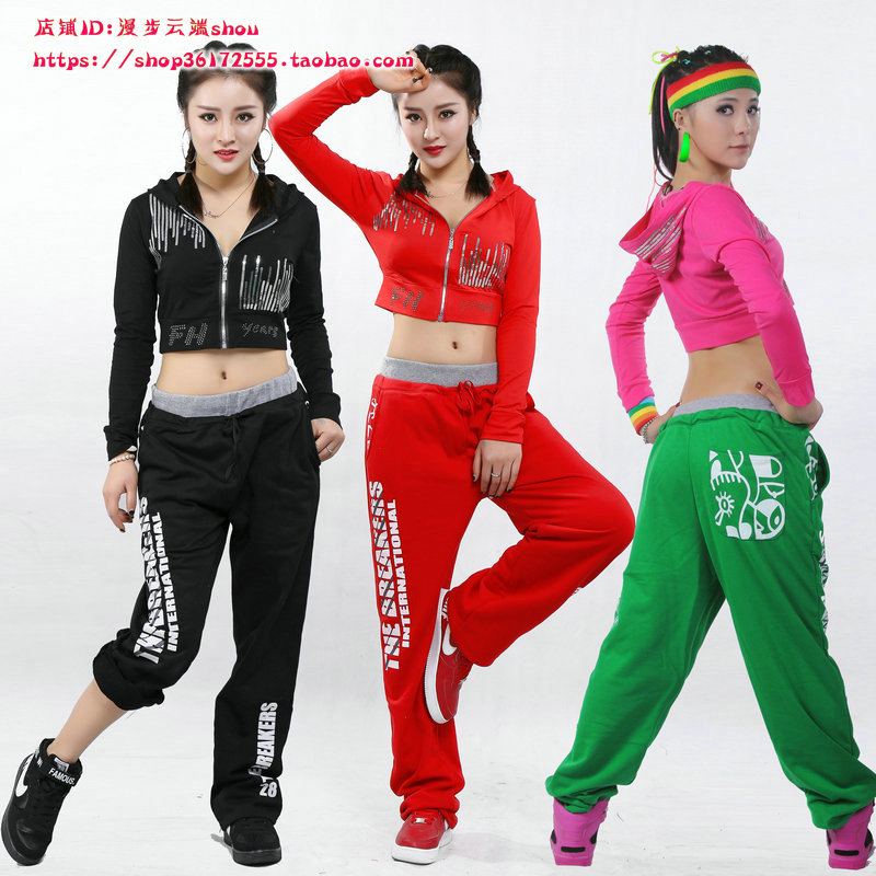 Fashion Bright Pieces Hip Hop Street Dance Dancer Dancing Blouses Women Short Coats Loose and Lean JAZZ Square Dance Performances Costumes