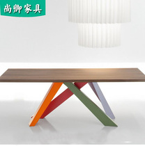 American solid wood computer desk fashion desk fashion simple double desk desk desktop home writing desk can be customized