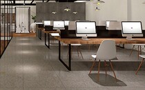 Modern office furniture staff desk 4 employees computer table and chair card position combination screen work