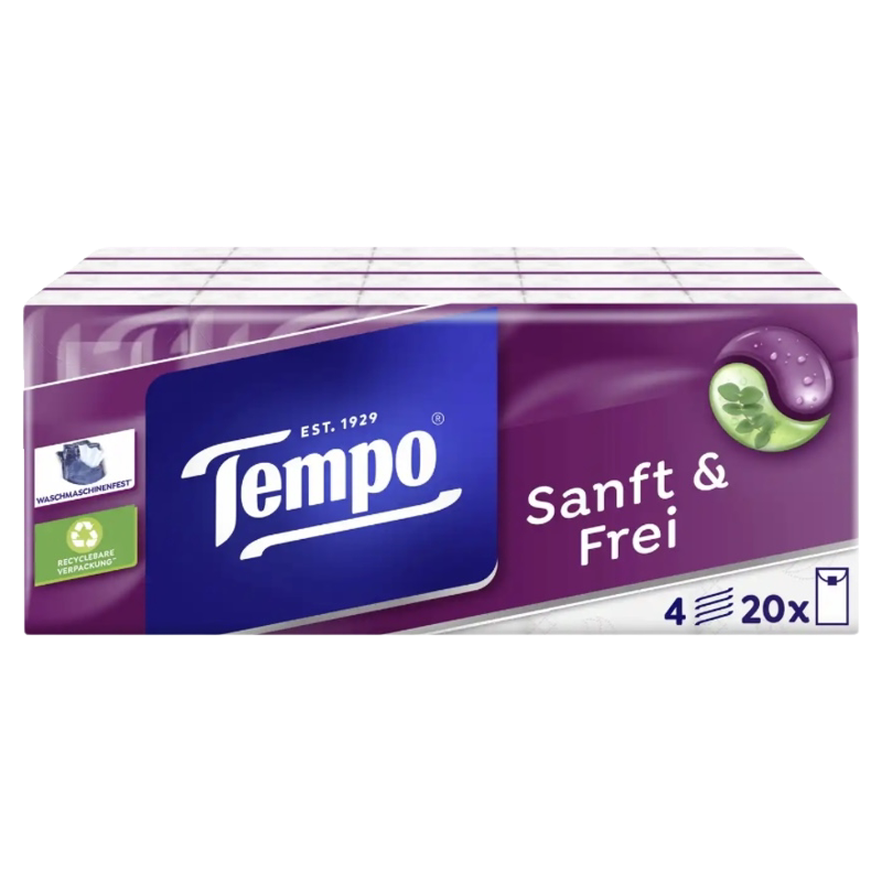 German Tempo Taschentücher Sanft Debaohangshuang Nasal Decongestant Handkerchief Tissue Paper Facial Tissue