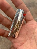 BAK lighter case customized J5J3 sterling silver lighter shell pendant Baoyinhao pure handmade 925 silver