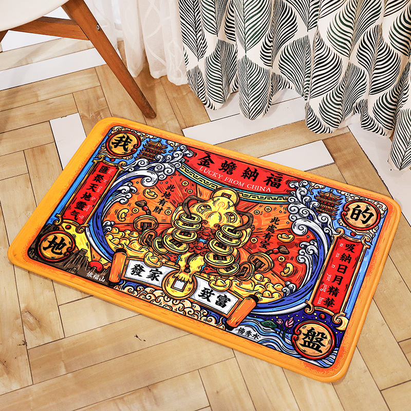 Not enough Shop entrance mat Kitchen powder room Non-slip absorbent cool mat Home mat Bedroom carpet