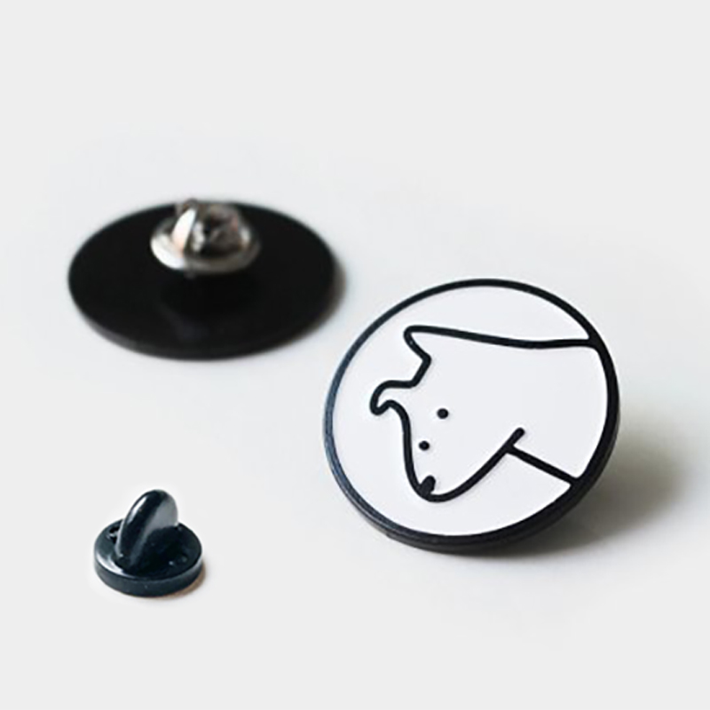 Not enough shop DOOGHOOD original metal badge cute Japanese fun fixed clothes brooch accessories