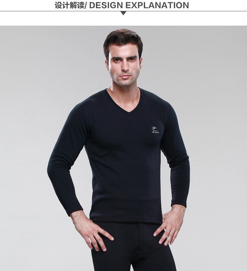 Sous-vêtement chaud jeunesse BEJIROG simple en coton - Ref 755382 Image 11