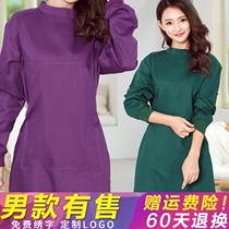 Surgical gown cotton mens long-sleeved doctors suit Operating room overalls Womens hand-washing clothes Isolation gown Surgical gown