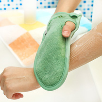 Love Exfoliating Time and Labor Saving Korean Original Divine Artifact Unisex Mud Magic Bath Scrub Wipe Gloves