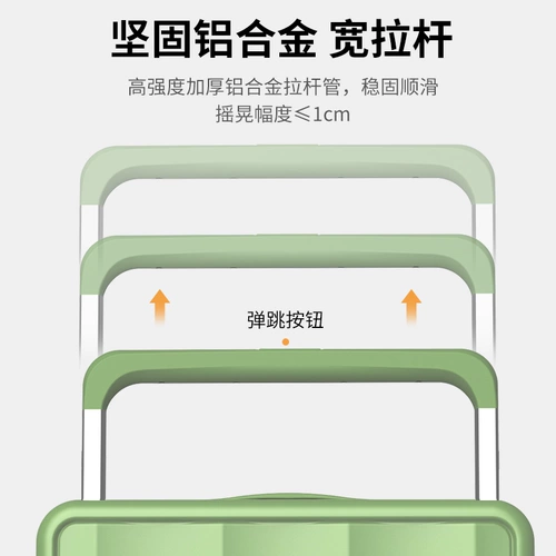 Прочный универсальный вместительный и большой чемодан, увеличенная толщина