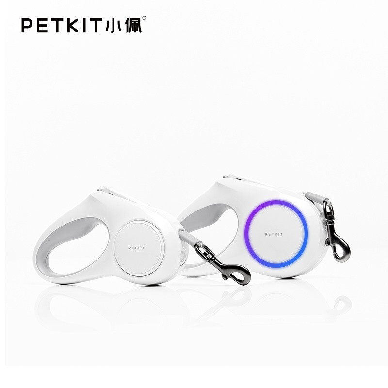 Small dog leash small and medium-sized dog with light automatic retractable dog leash dog chain Teddy Corgi dog supplies
