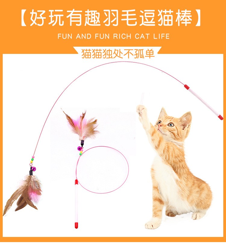 The gift) to tease the cat sticks) The single pat is not shipped.