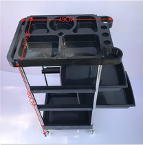 Hair Salon Beauty Hair Car Hairdressing car Beauty Fat Tool Cart Dyeing Hair Cart with drawer Small cart hair salon tool Cart