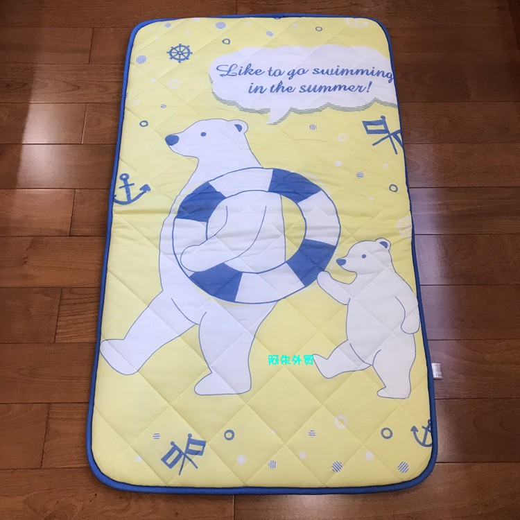 Foreign trade export cool floor mat baby crawling cold mat floor children climbing mat tatami mattress Pink Blue