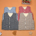 Em bé làm bằng tay tinh khiết bông vest kẻ sọc kẻ sọc hoạt hình vest vest cậu bé ấm áp và cô gái vest - Áo ghi lê áo phao trẻ em Áo ghi lê