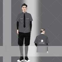 New bar young waiter