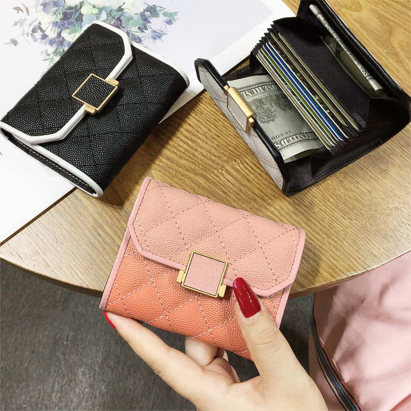 Real Pickup Bag Woman Large Capacity Multi-Blocking Name Sheet Clip Female Style Driver's License Ultra Slim And Small Card Bag Bank Cutting Sleeve