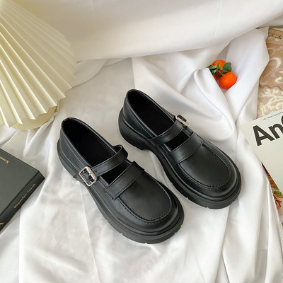 taobao agent Japanese footwear, universal high retro summer student pleated skirt platform