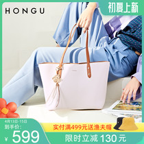 Red Valley Womens Bag 2021 New Casual Large Capacity Genuine Leather Tote Bag Temperament Large Single Shoulder Bag Cow Leather Bag 3802