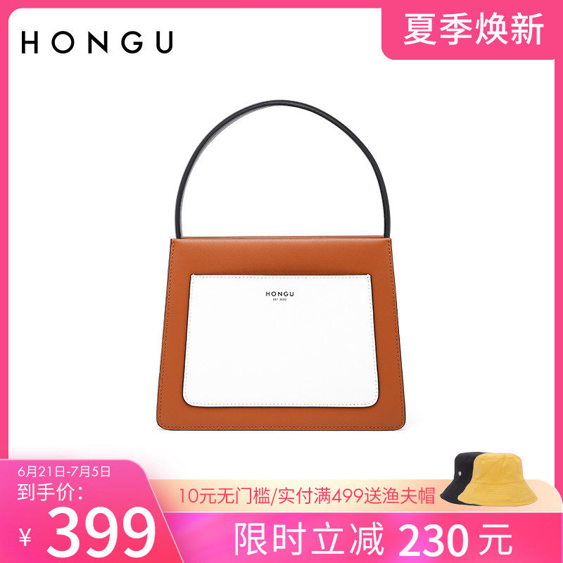 Red Valley Bag Packs Women 2021 New Casual 100 Hitch Bull Leather Single Shoulder Bag Bangs Fashion Diagonal Satchel Handbag 4116