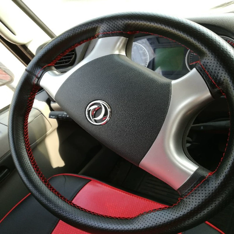 Dongfeng Tianlong da khâu tay bọc vô lăng Tianjin Hercules xe tải xe tải xe ô tô xử lý vật tư trang trí - Ô tô nội thất Accesseries