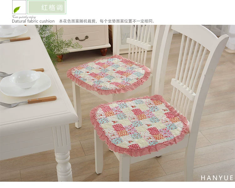 Cotton mục vụ ghế đệm ghế đệm bàn ăn ghế đệm đệm ghế ăn đệm vải châu Âu ghế đệm văn phòng cung cấp đặc biệt mùa đông mùa thu - Ghế đệm / đệm Sofa