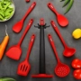 FANER Silicone Spatula Silicone xẻng Không dính Dụng cụ nấu nướng Xẻng muỗng Muỗng nhiệt độ cao Bộ dụng cụ nhà bếp - Phòng bếp chảo chống dính cao cấp