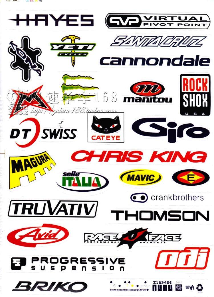 Autocollant pour vélo - Ref 2280532 Image 3