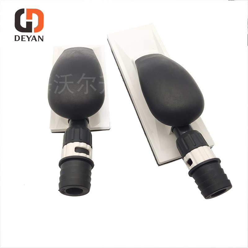 Rectangular mesh paper hand planing sanding board