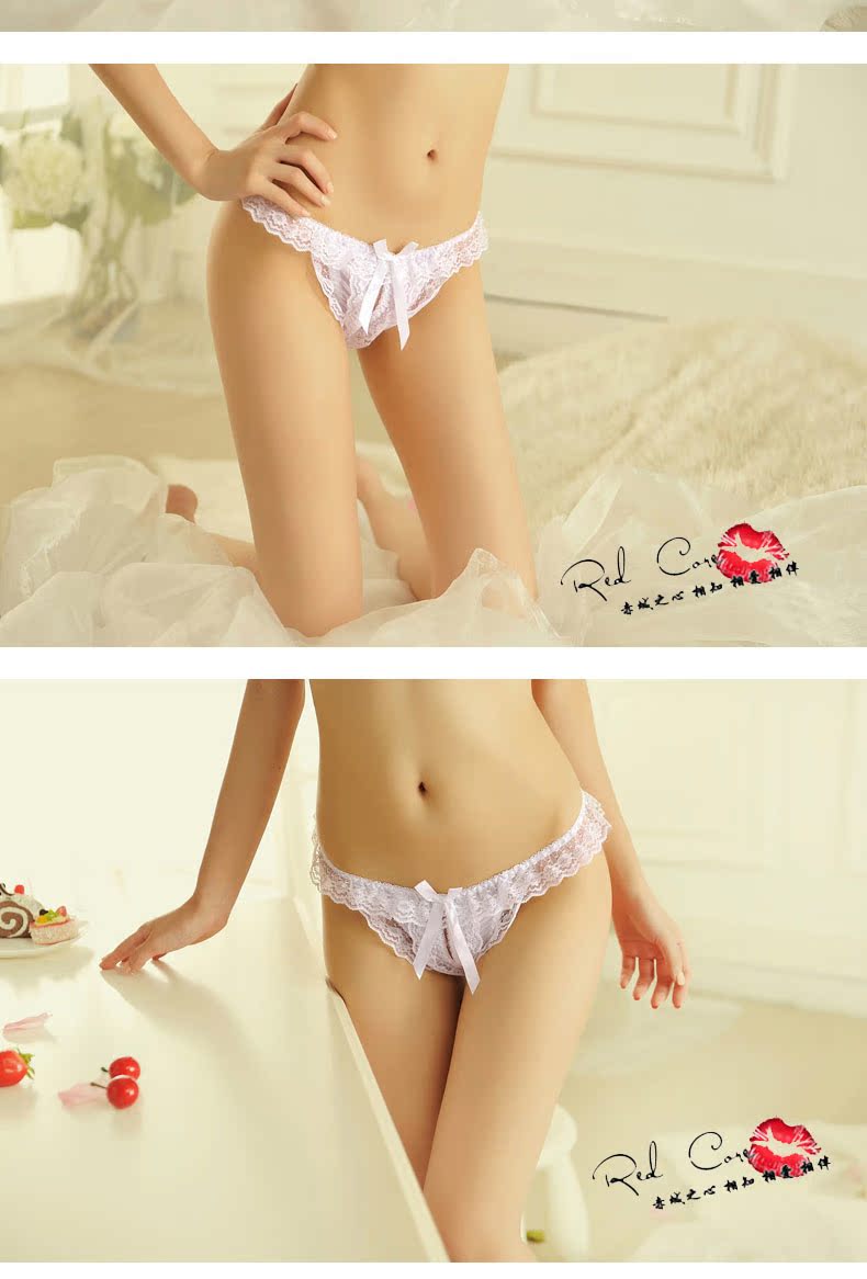 Red core trong suốt đồ lót ren nữ cảm giác kích thước lớn thong đồ lót gợi cảm eo thấp người lớn nóng bỏng cám dỗ lot ren trong suot goi cam