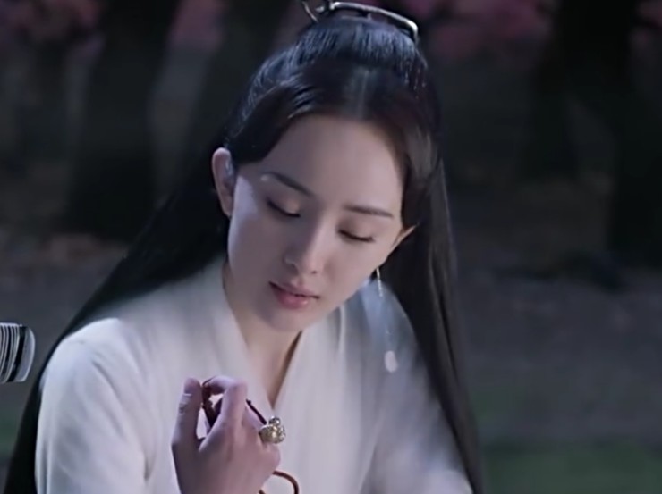 Giả mạo Sansheng Sanshi Shili Hoa đào Baifeng Nine với trailer túi vòng chân Palace Bell treo thắt lưng Pedi fan điện thoại di động mặt dây chuyền - Vòng chân lắc chân bạch kim