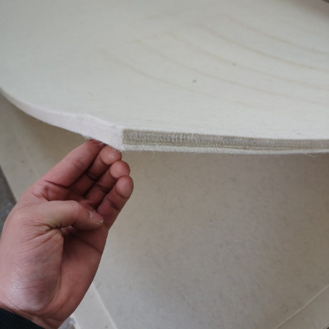 Customized wool felt cushion strip mounting machine special felt calligraphy and painting special wool felt