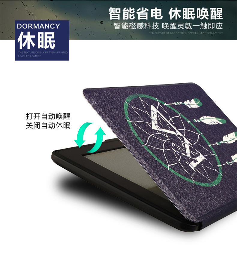 Mới Amazon kindle e-book 998 không hoạt động bảo vệ tay áo paperwhite4 da sơn KPW4 - Phụ kiện sách điện tử ốp lưng ipad pro 9.7