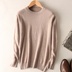 Mùa xuân và mùa thu áo len cashmere nam Vòng cổ 100doanh nghiệp cashmere tinh khiết đáy áo len dệt kim cỡ lớn thời trang áo len. 