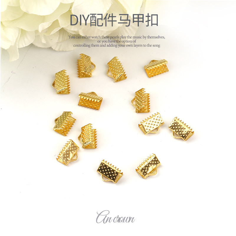 DIY hair accessories vest buckle 1000 pcs