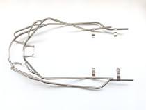 Applicable haute barons scooter calf VM100 HJ100T-5 5A 5C front and rear bumper guard bar shelves