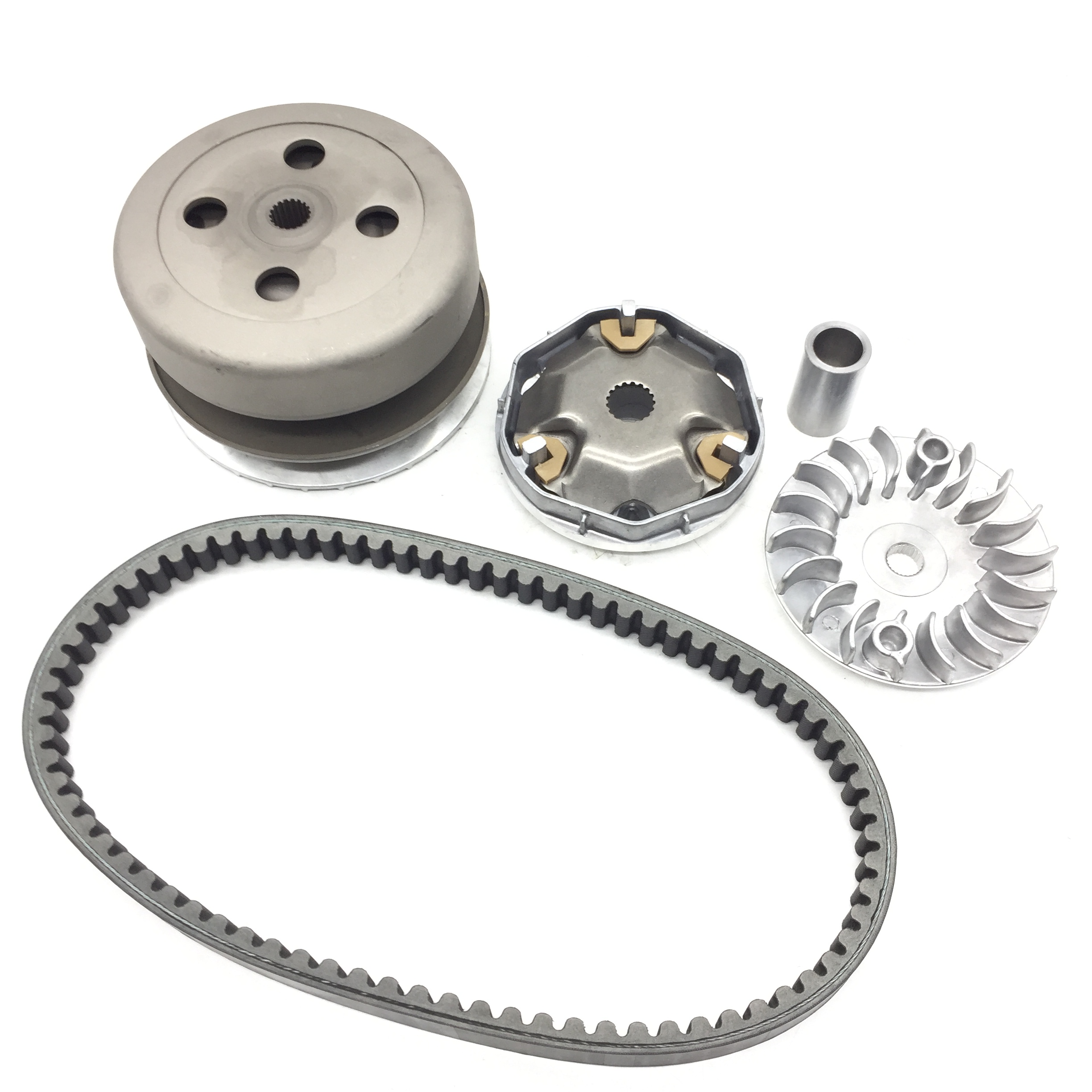 Apply Suzuki locomotive New Neptune Sky Dragon Star UA125T-A 3 clutch front and rear driving wheel belt disc