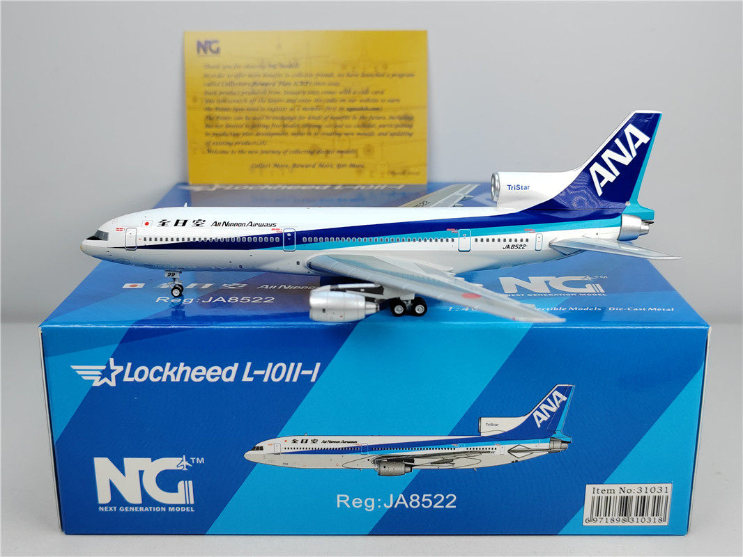 NG Models 31031 1:400 ANA 全日空L-1011 JA8522 合金飛機模型-淘寶