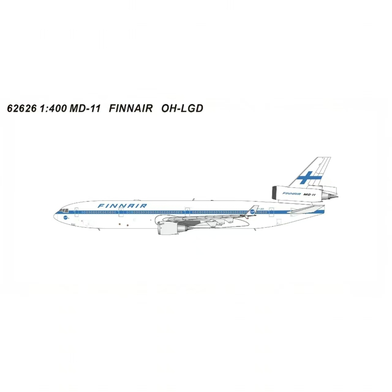 Pre-Pandamodel 1:400 Finnair Md-11 Oh-Lgd Alloy Aircraft Model Pre-Pandamodel 1:400 Finnair Md-11 Oh-Lgd Alloy Aircraft Model