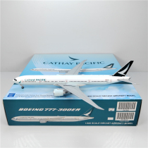 JC Wings XX4984 1:400 Cathay Pacific B777-300ER B-KQT alloy aircraft model