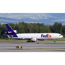Pre-Phoenix 04611 1:400 FedEx MD-11 N605FE alloy model