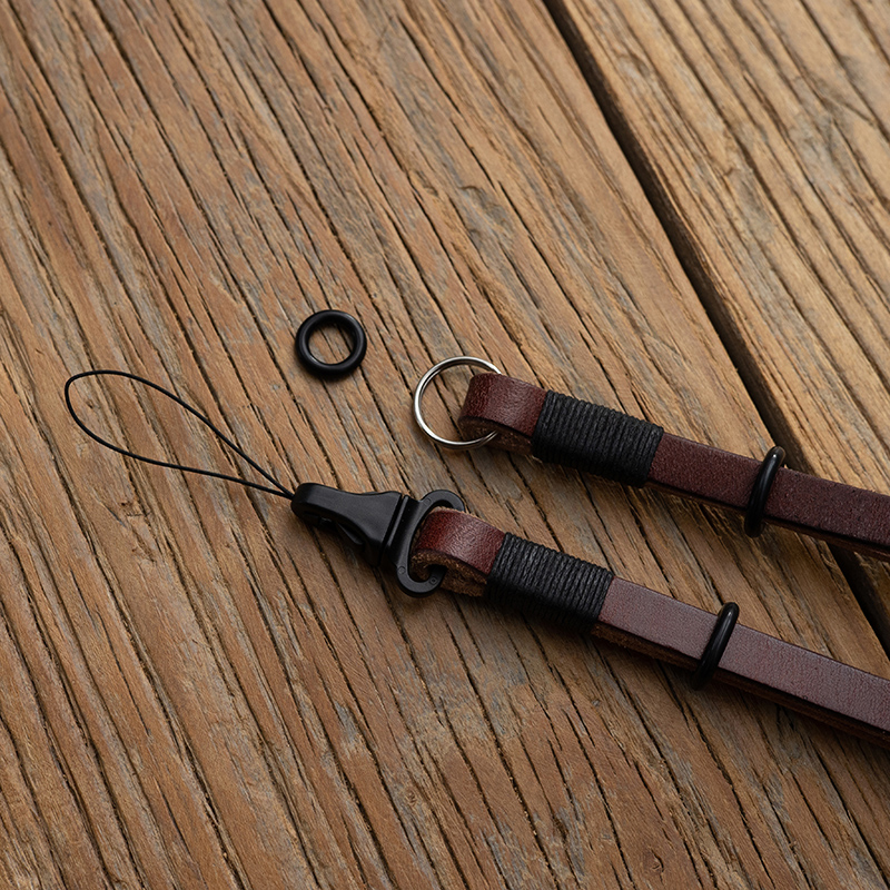 BHW 10mm handmade yak leather camera wristband genuine leather microsheet suitable for Foxoni Leica hands sling-Taobao