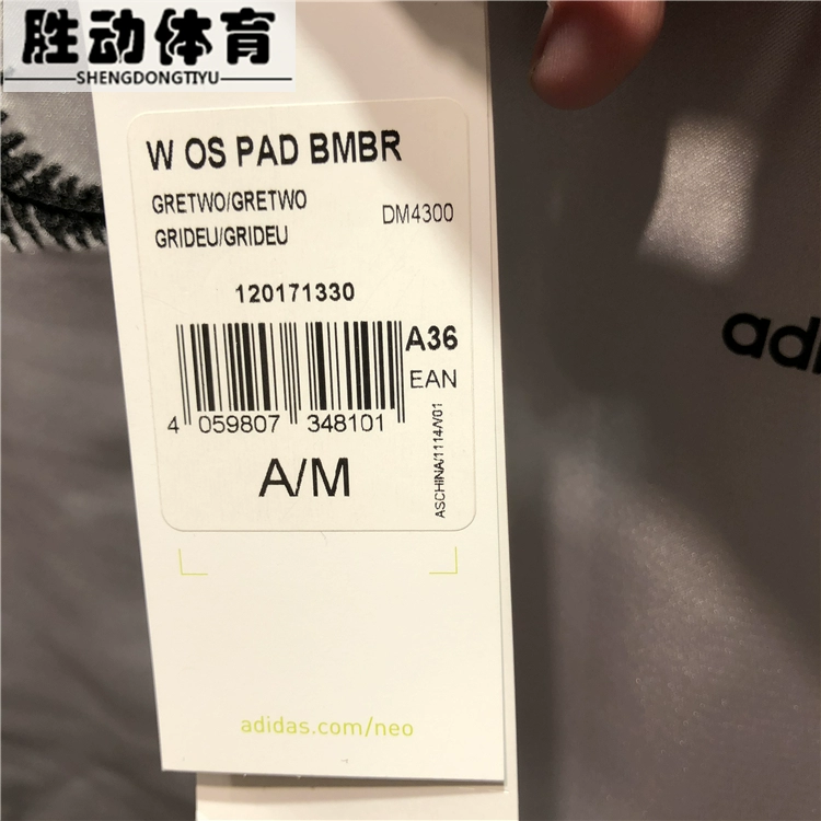 Adidas Adidas NEO cotton quần áo áo khoác thể thao chống gió nữ DT8301 DM4300 4297 - Quần áo độn bông thể thao