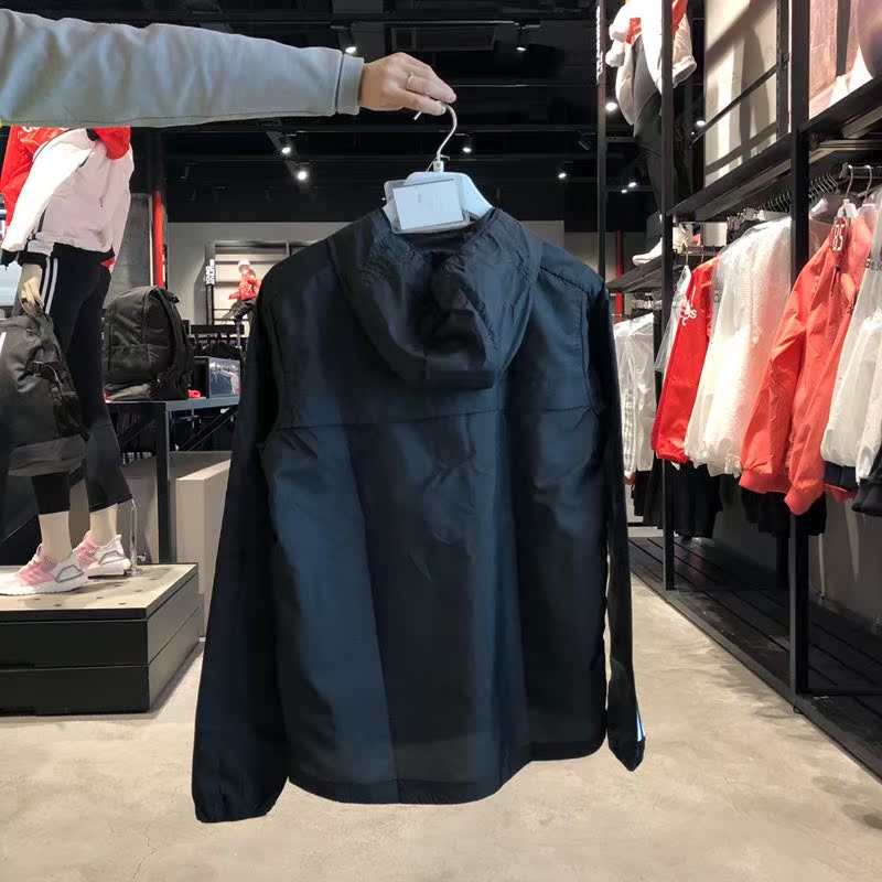 Áo khoác thể thao trùm đầu Adidas Adidas Men 2019 Áo khoác thể thao trùm đầu EK4725 DZ0054 - Áo khoác thể thao / áo khoác áo khoác the thao puma nam