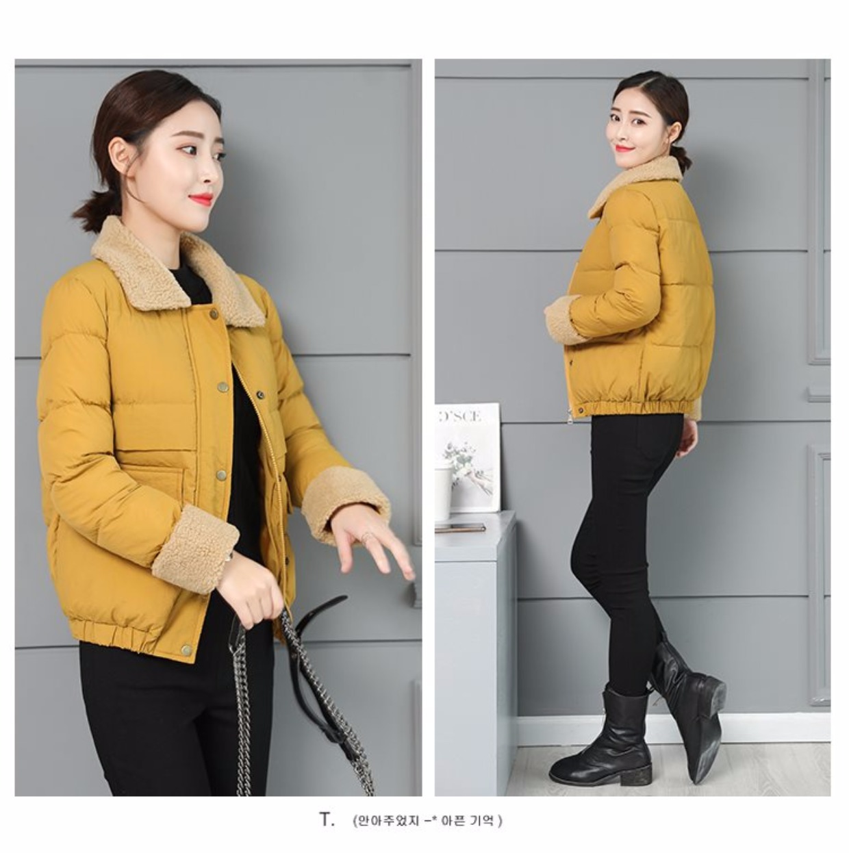 Thời trang áo khoác cotton 2018 quần áo thu đông phiên bản mới của Hàn Quốc có kích thước lớn chất liệu cotton nữ xuống áo khoác cotton ngắn lông thủy triều áo khoác nữ đẹp