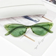 2025 European and American Retro New Style Sunglasses Cat-Eye Personality Korean Style Glasses Street Style Cool Trendy Men's Sunglasses Women's Sunglasses
