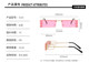 Frameless Small Lens Sunglasses for Women, High-End Style ins Hip-Hop Men's Retro Colorful Small Frame Sunglasses for Photo Shoots and Clubbing